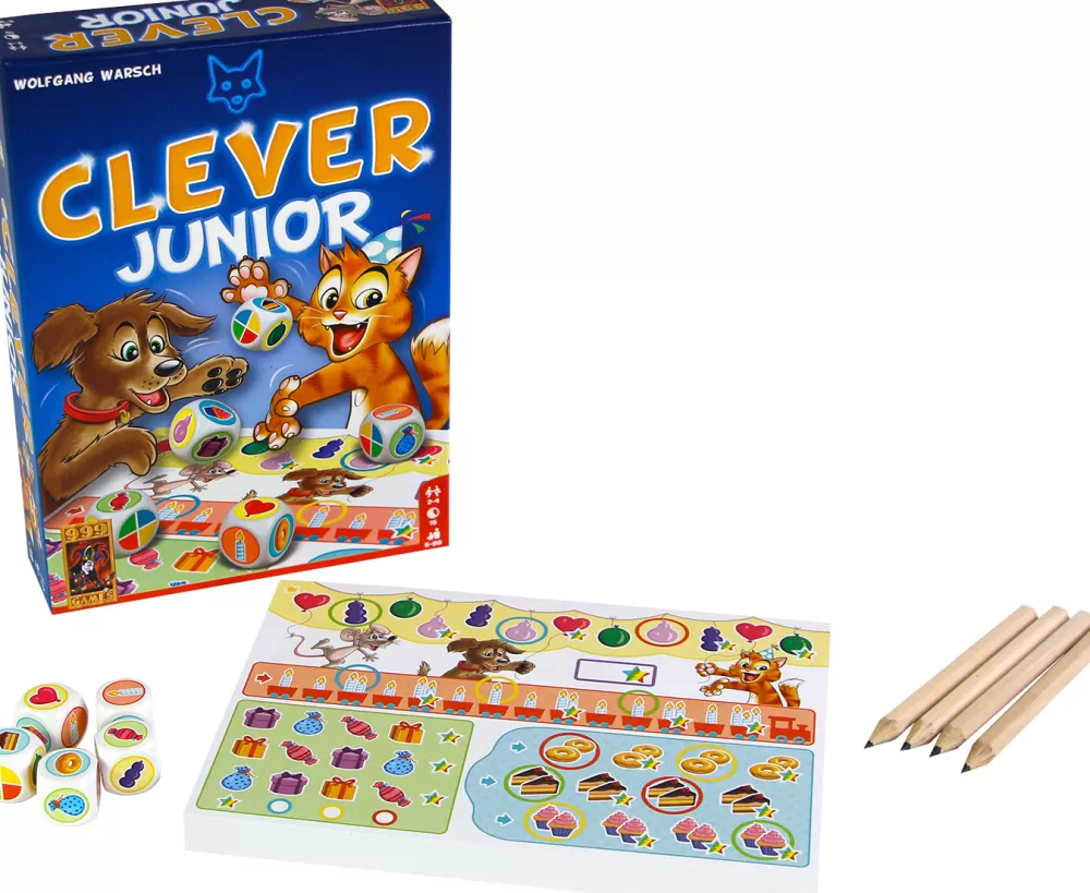 Dobbelspel Clever Junior 11-Delig (Nl)^999 Games Outlet