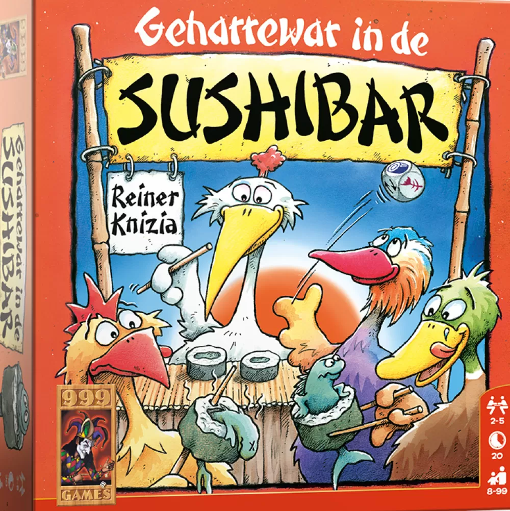 Dobbelspel Geharrewar In De Sushibar 30-Delig (Nl)^999 Games Best Sale