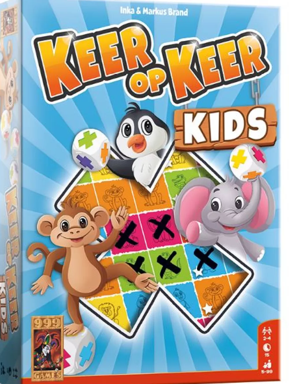 Dobbelspel Keer Op Keer Kids (Nl)^999 Games Discount