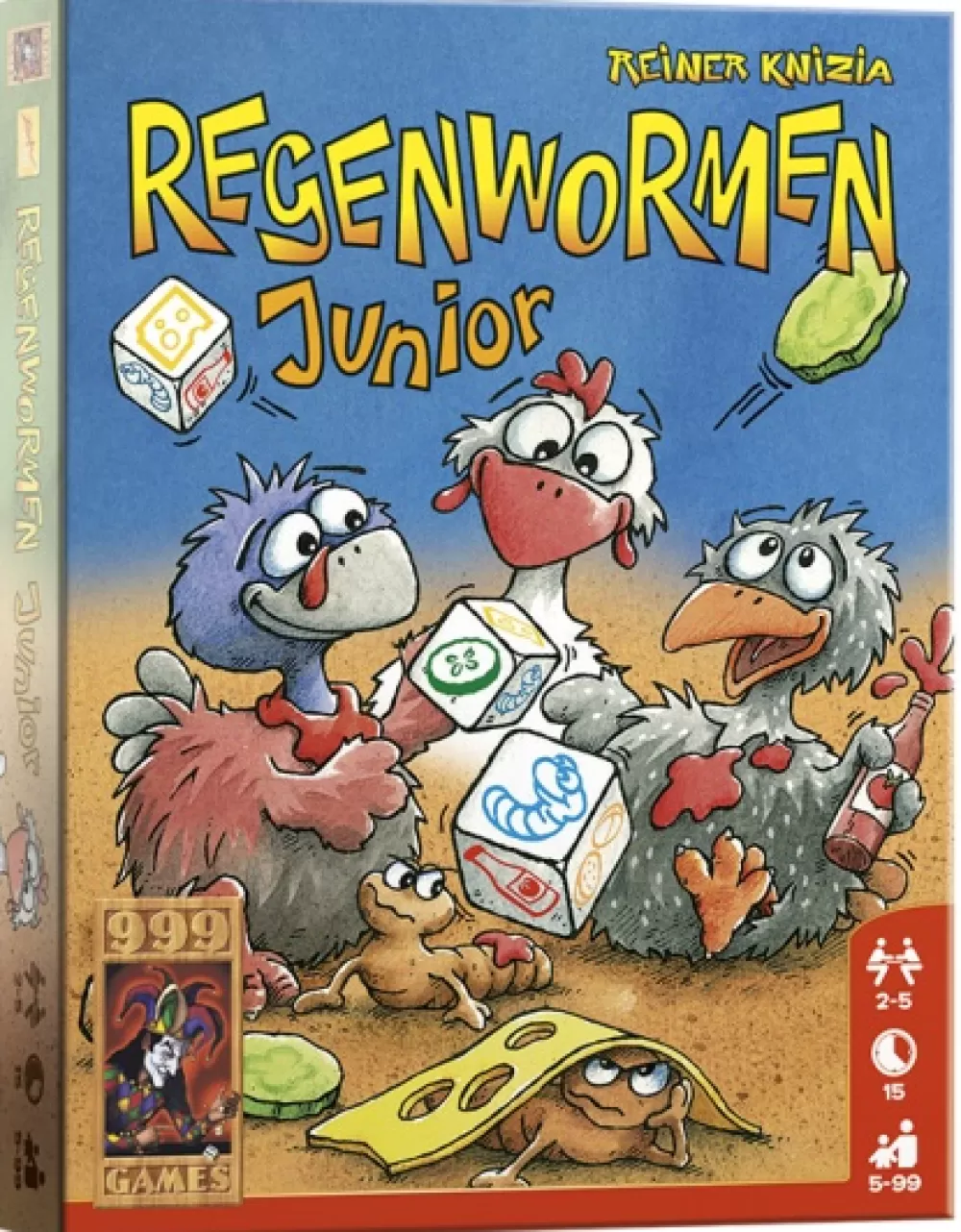 Dobbelspel Regenwormen: Junior^999 Games Discount
