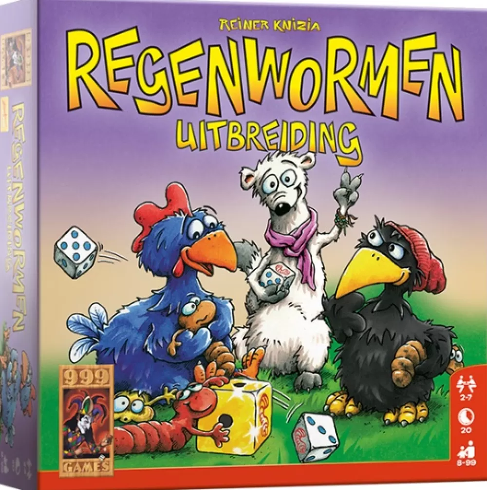 Dobbelspel Regenwormen: Uitbreiding (Nl)^999 Games Best Sale