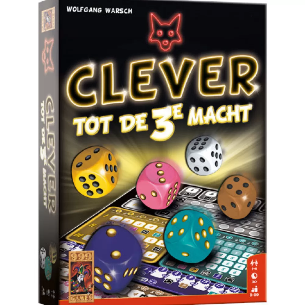 Gezelschapsspel Clever Tot De 3E Macht (Nl)^999 Games Discount
