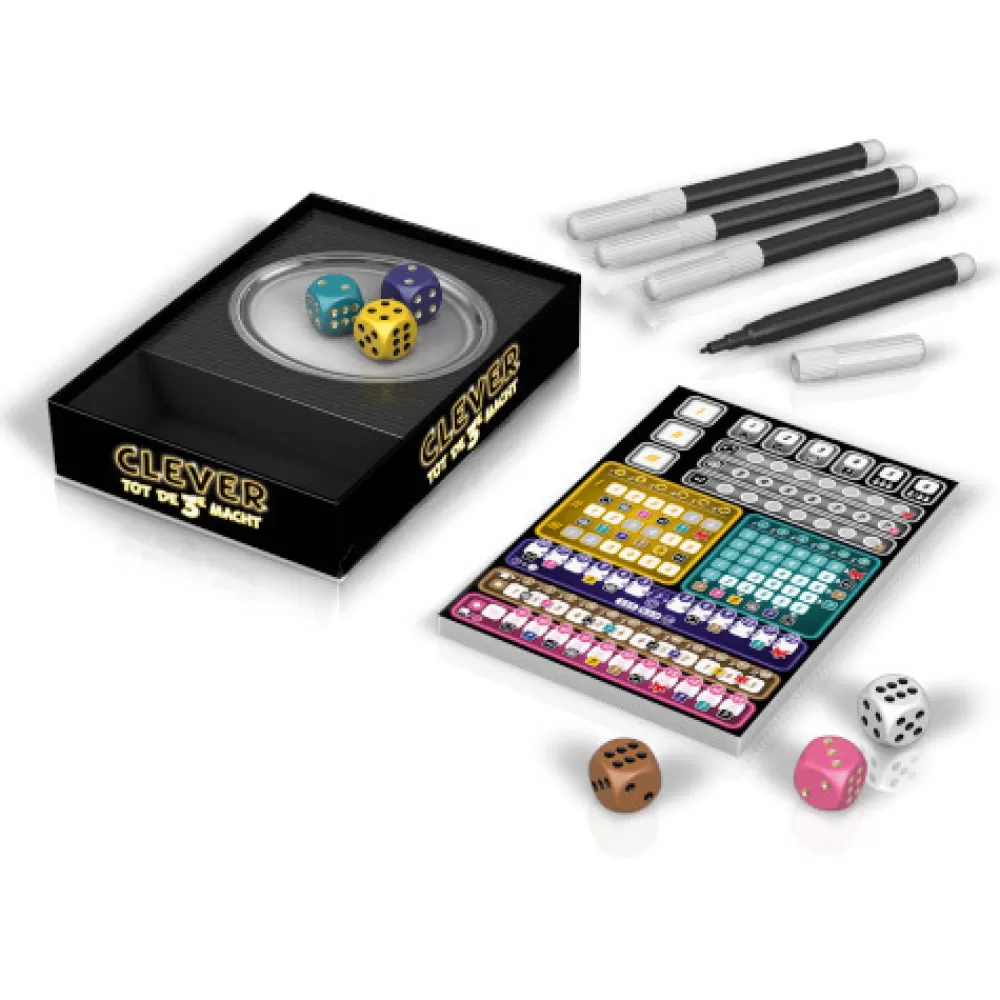 Gezelschapsspel Clever Tot De 3E Macht (Nl)^999 Games Discount