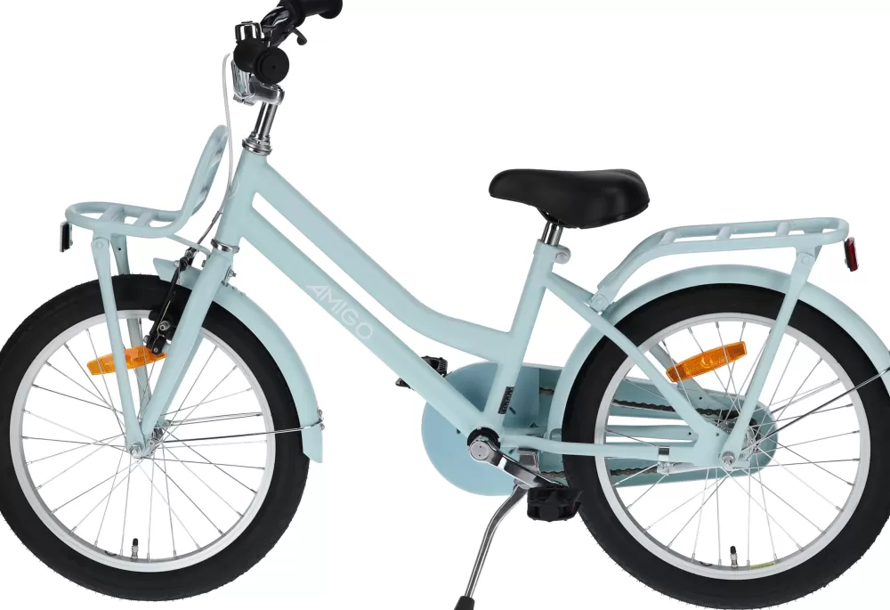 Bella 18 Inch Meisjes Terugtraprem Blauw^AMIGO Best