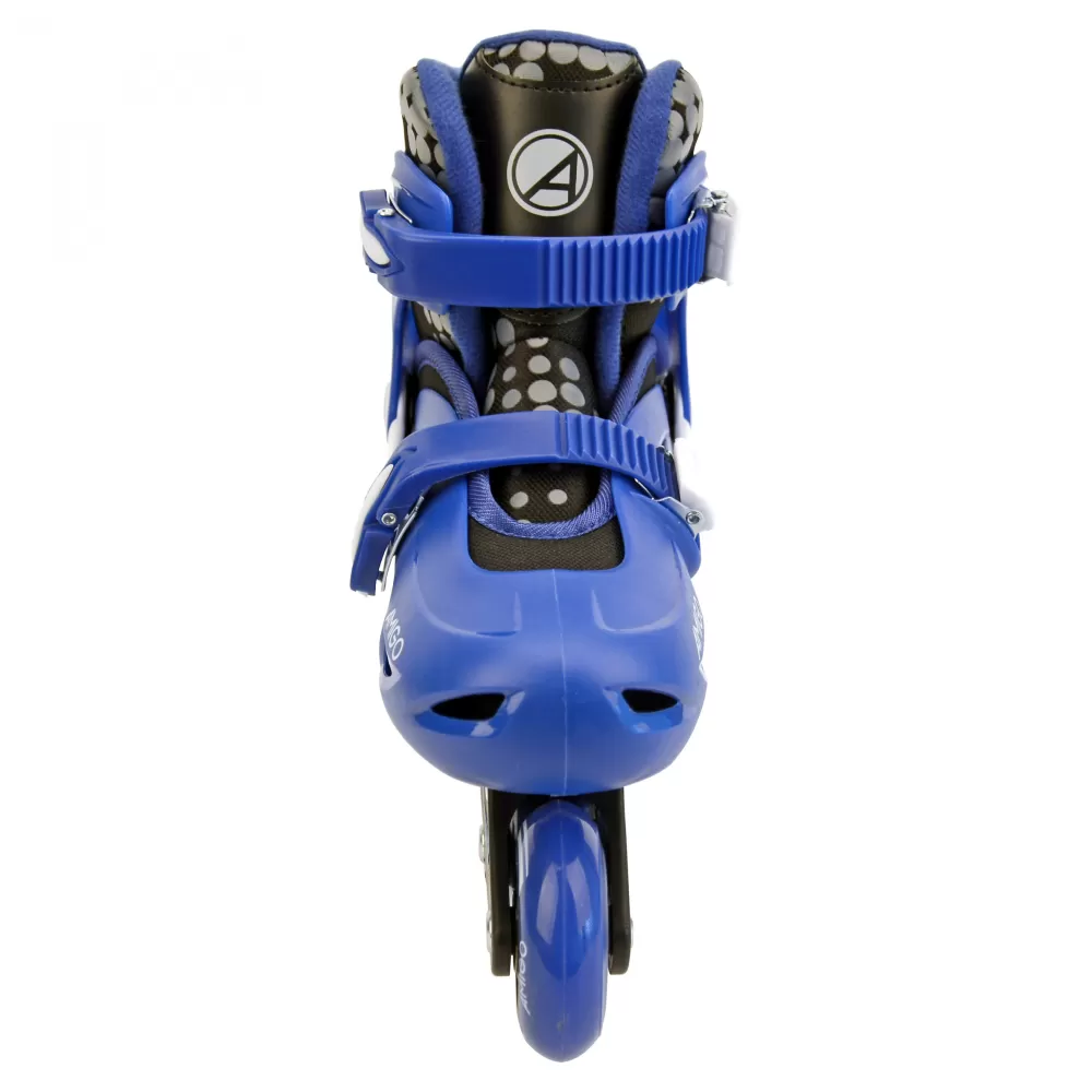 Inlineskates Racer Junior Polypropyleen Blauw Mt 34/37-S^AMIGO Discount