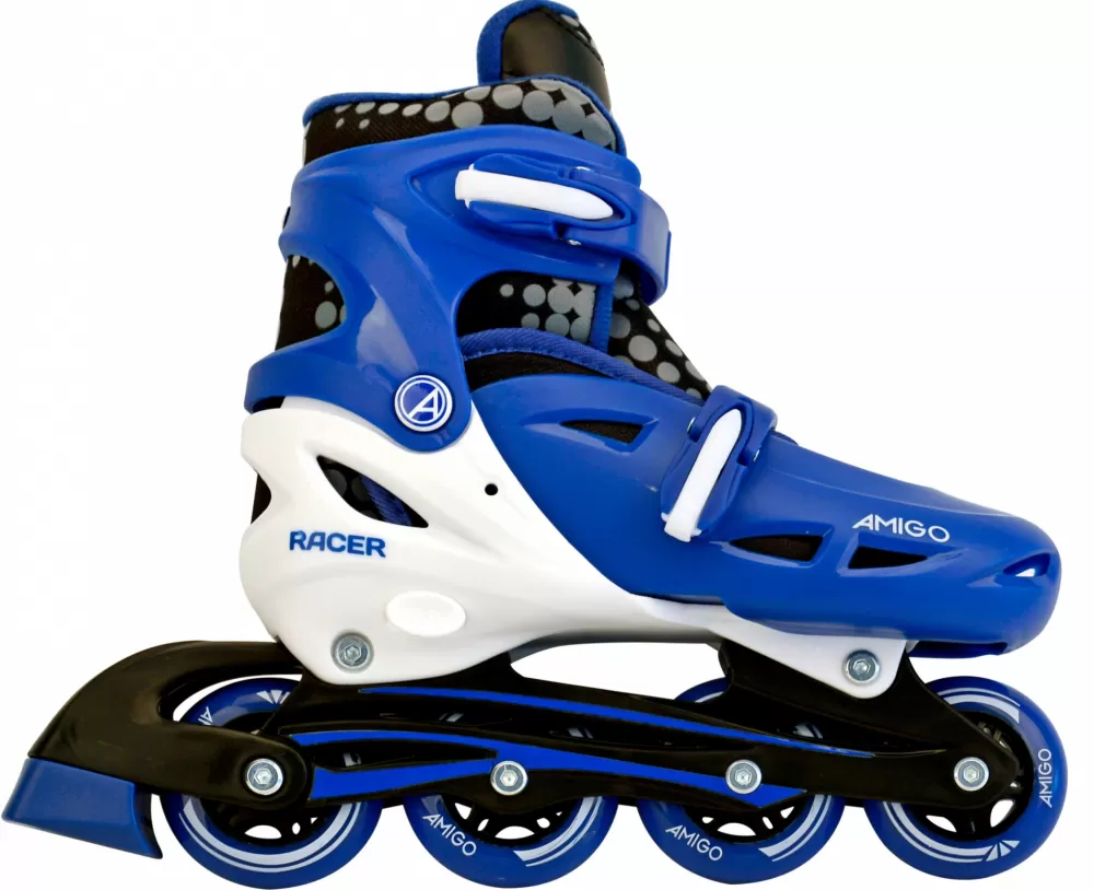 Inlineskates Racer Junior Polypropyleen Blauw Mt 34/37-S^AMIGO Discount
