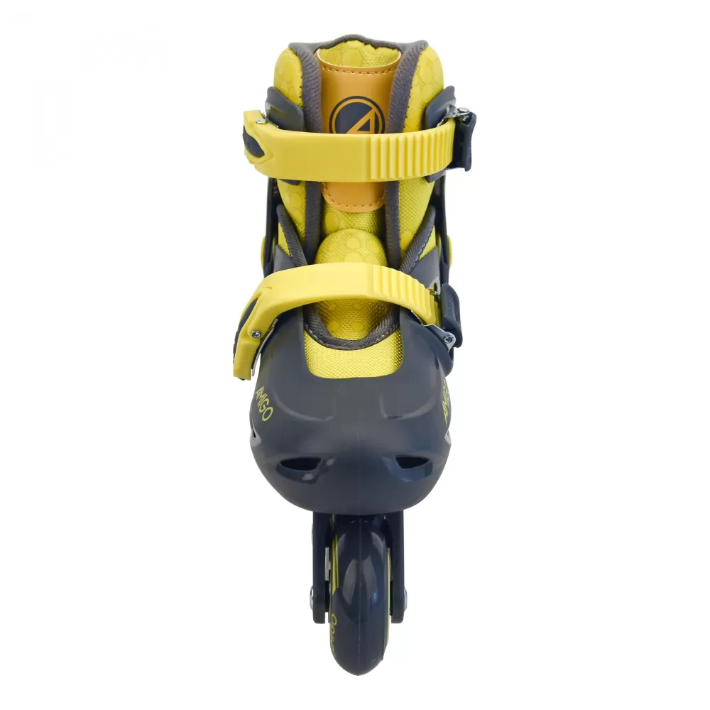 Inlineskates Racer Junior Polypropyleen Geel^AMIGO Store