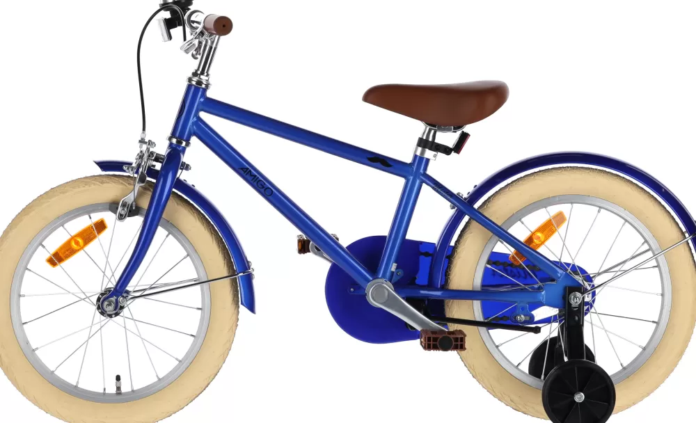 Mister 16 Inch Jongens Terugtraprem Blauw^AMIGO Flash Sale