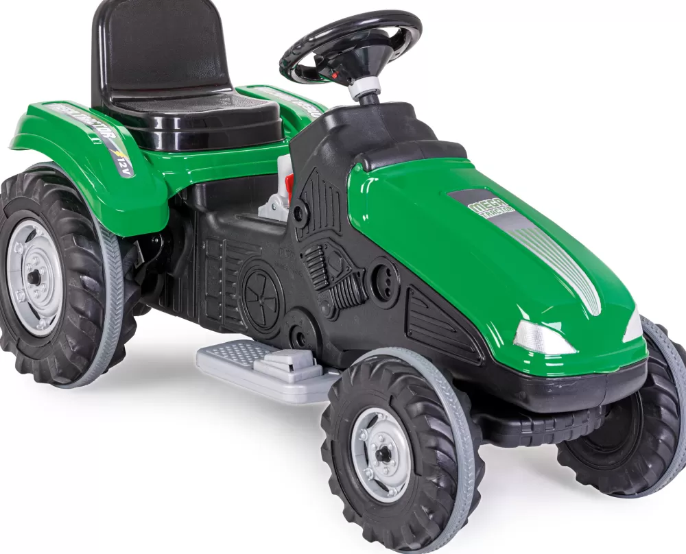 Pilsan Mega Accuvoertuig Tractor 12V Groen/Zwart^AMIGO Clearance