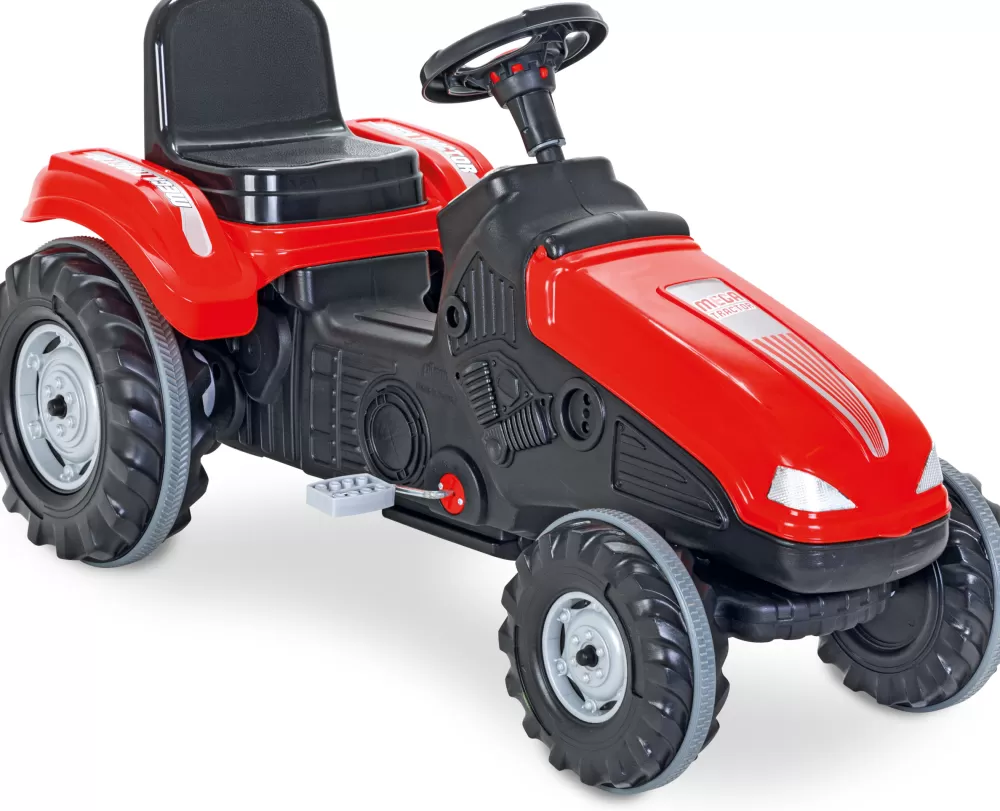 Pilsan Mega Traptractor Rood/Zwart^AMIGO New