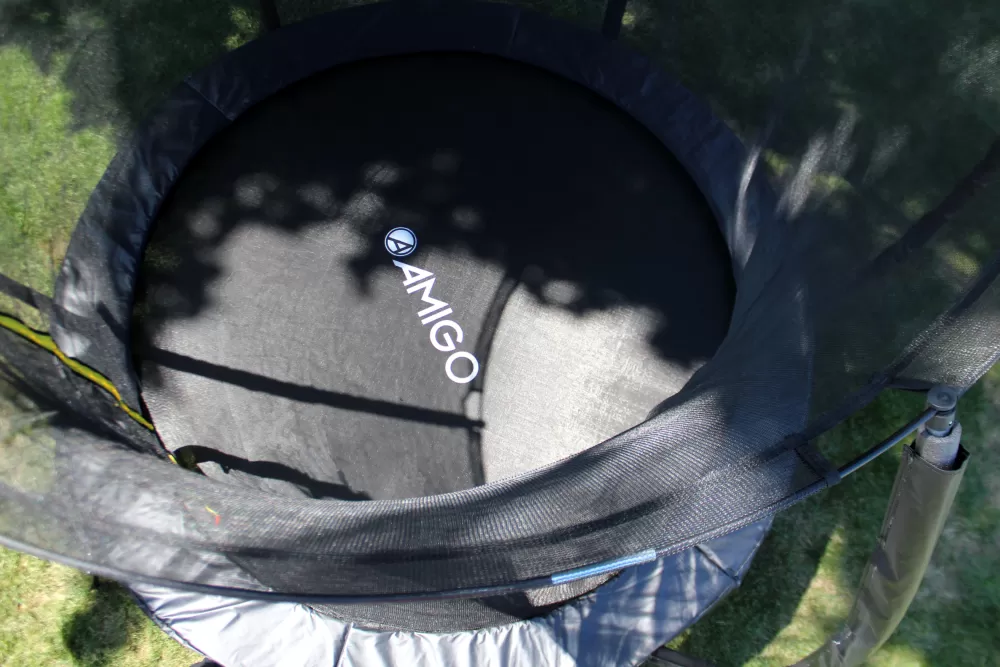 Trampoline Basic Met Veiligheidsnet En Ladder 244 Cm Blauw^AMIGO Store