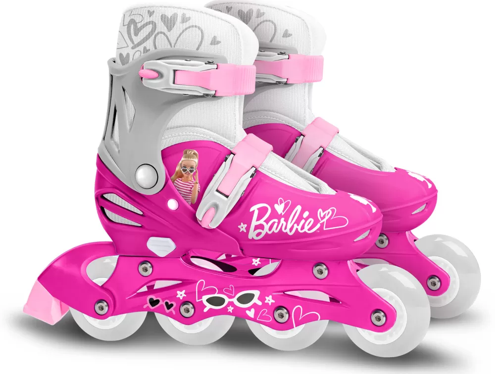 Inline Skates Hardboot Verstelbaar Roze Maat 30-33-S^Barbie Online