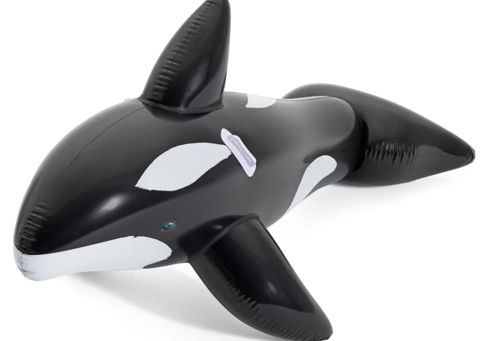 Ride-On Opblaasbare Speelgoed Orka 183 Cm Zwart/Wit^Bestway Sale