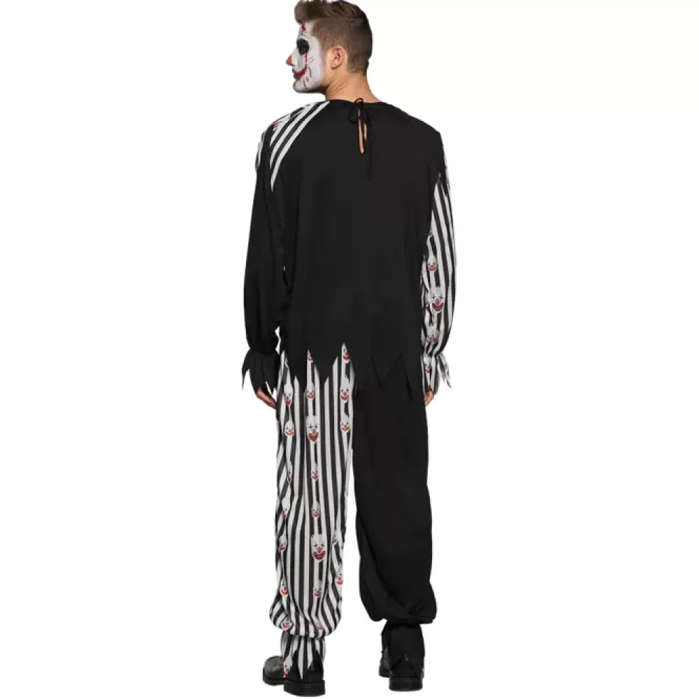 Bloody Clown Kostuum Unisex Zwart/Wit^Boland Cheap