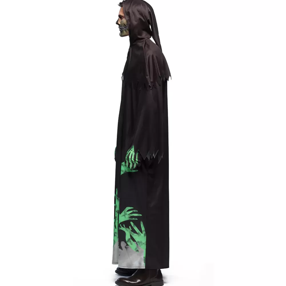 Glowing Reaper Kostuum Heren Zwart/Groen^Boland Discount