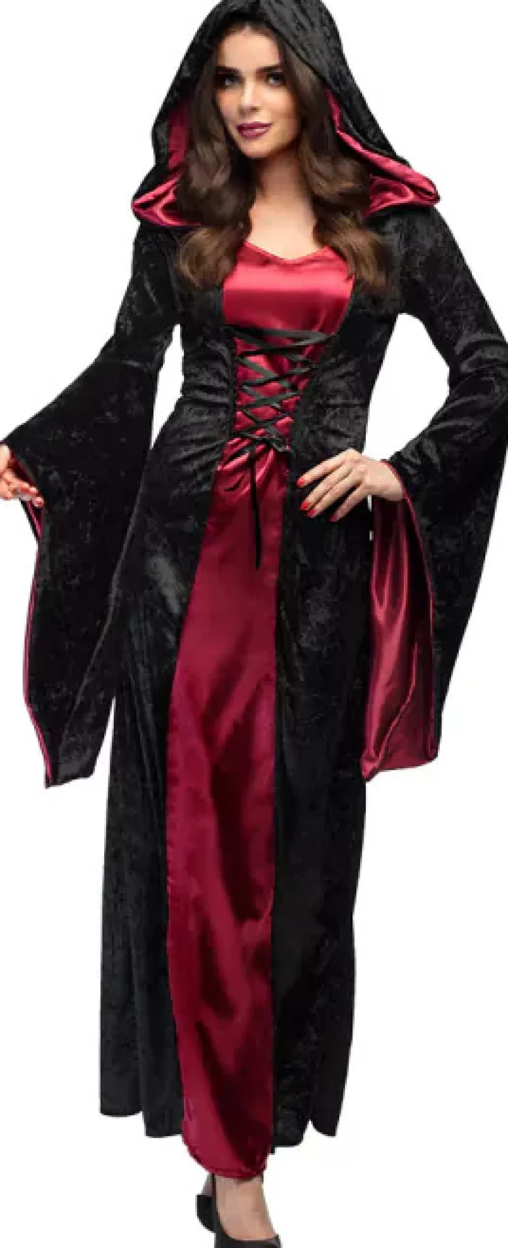 Vampire Mistress Kostuum Dames Zwart.Rood^Boland Cheap