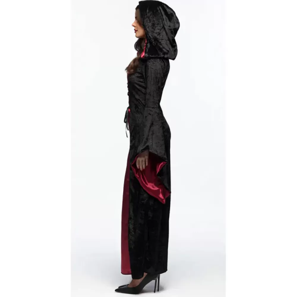 Vampire Mistress Kostuum Dames Zwart.Rood^Boland Cheap