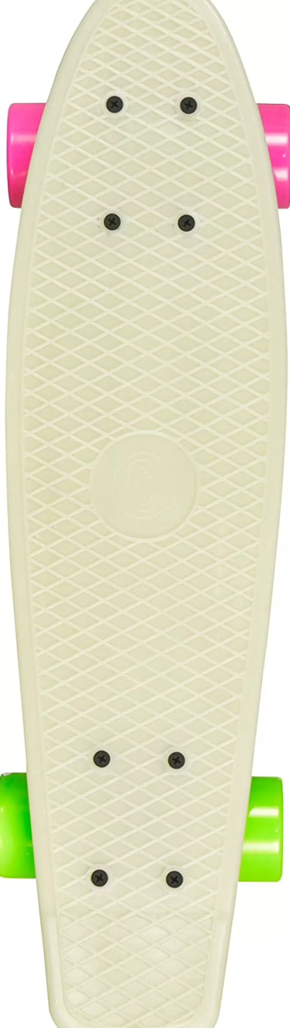 Juicy Susi Glow Skateboard 57 Cm Wit/Glow-In-The-Dark^Choke Hot