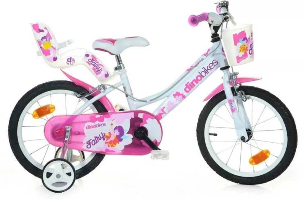 Fairy 16 Inch 27 Cm Meisjes Knijprem Wit/Roze^Dino Cheap