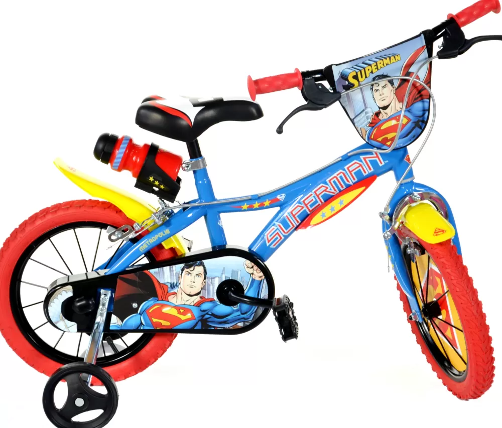 Superman 14 Inch 24 Cm Jongens Knijprem Blauw/Rood^Dino Cheap