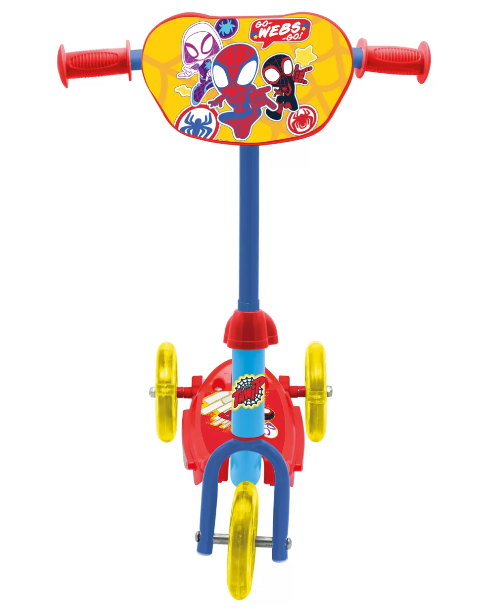 Baby Spidey 3-Wiel Kinderstep Jongens Rood/Geel/Blauw^Disney Best Sale
