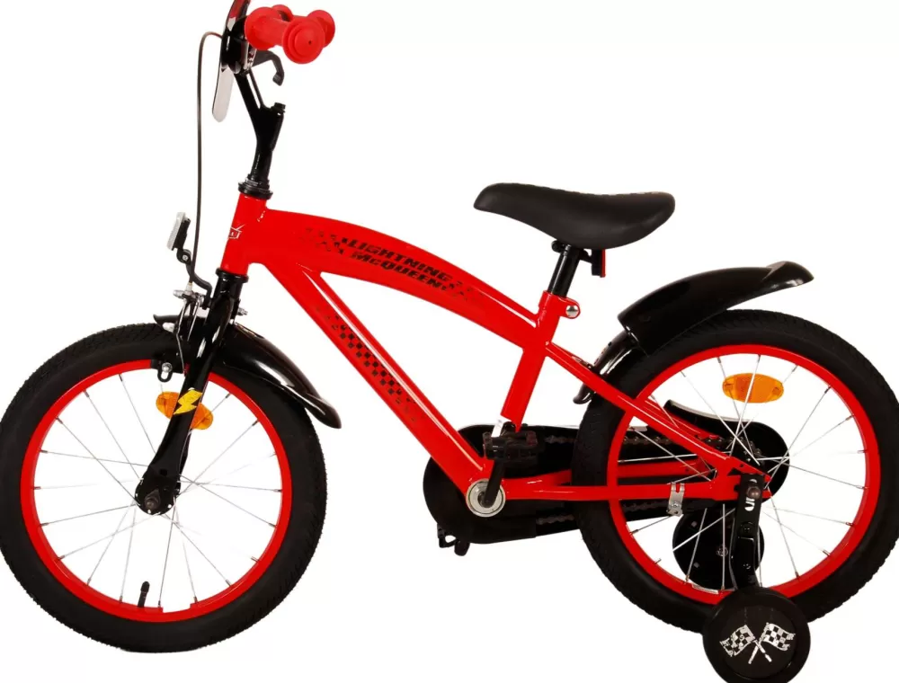 Cars 16 Inch Jongens Terugtraprem Rood/Zwart^Disney Sale