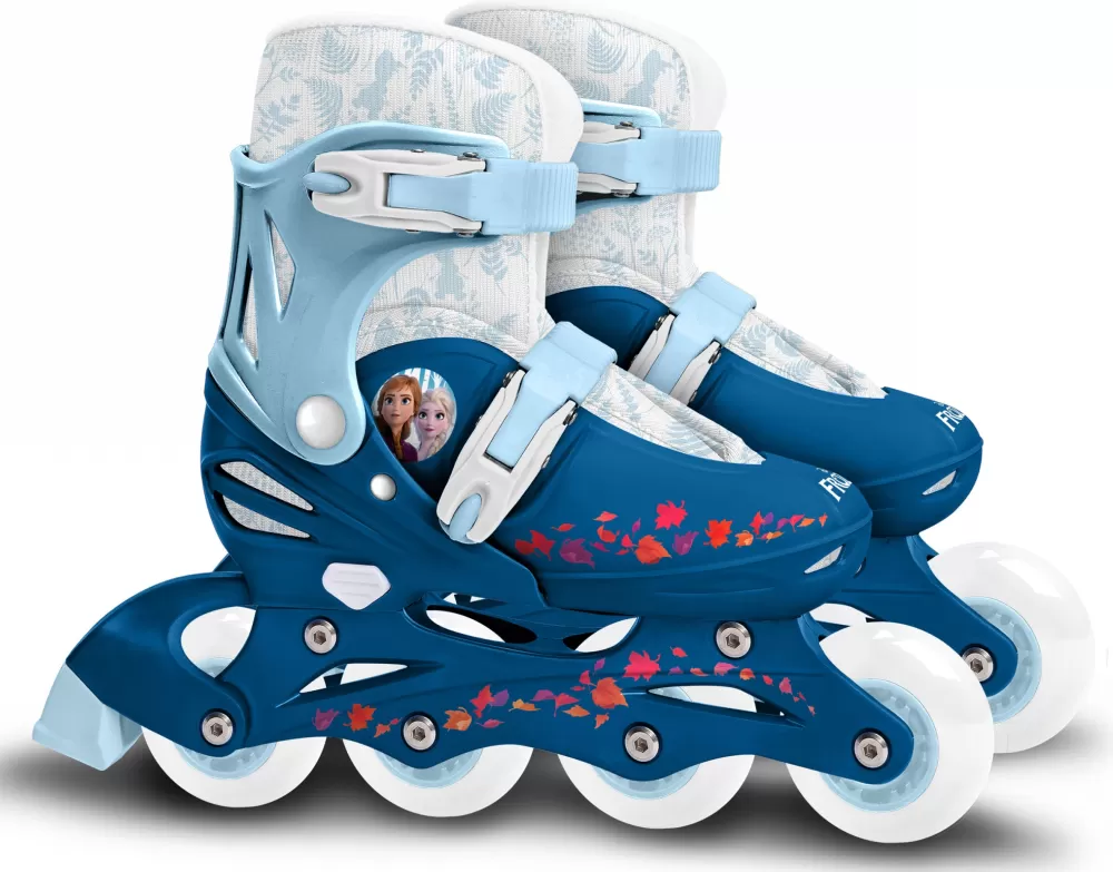 Frozen 2 Inline Skates Hardboot Wit/Blauw Maat 30-33^Disney New
