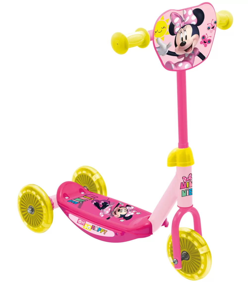 Minnie Mouse 3-Wiel Kinderstep Meisjes Roze/Geel^Disney New