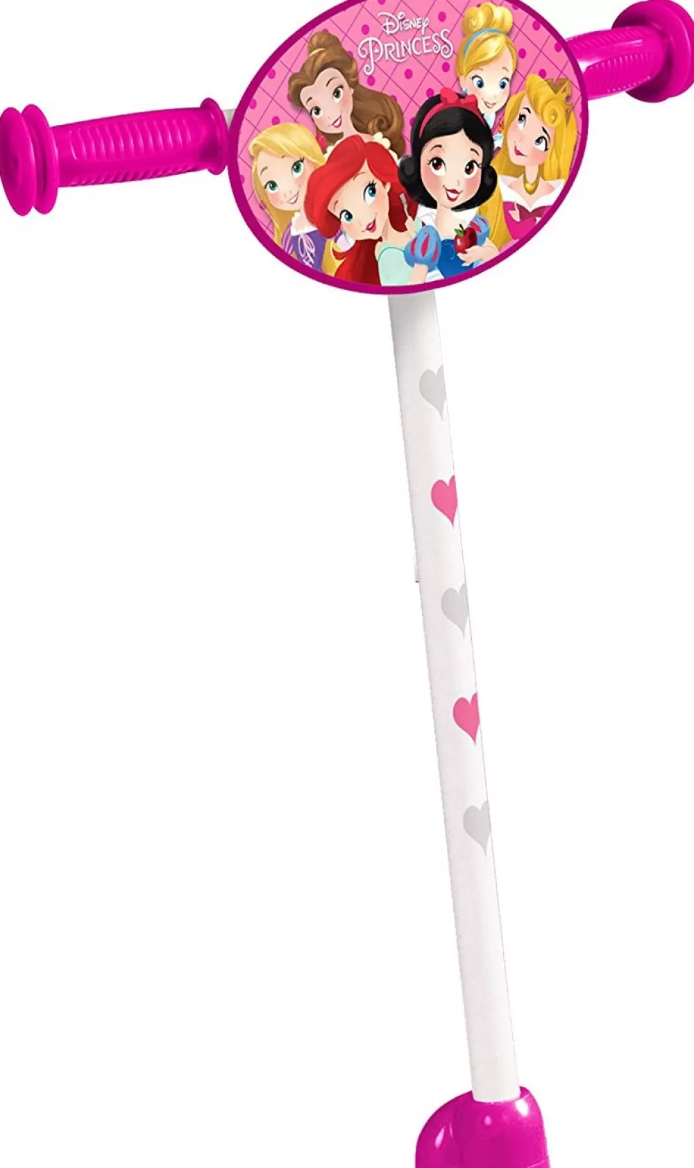 Princess 3-Wiel Kinderstep Meisjes Vrijloop Wit/Roze^Disney Discount