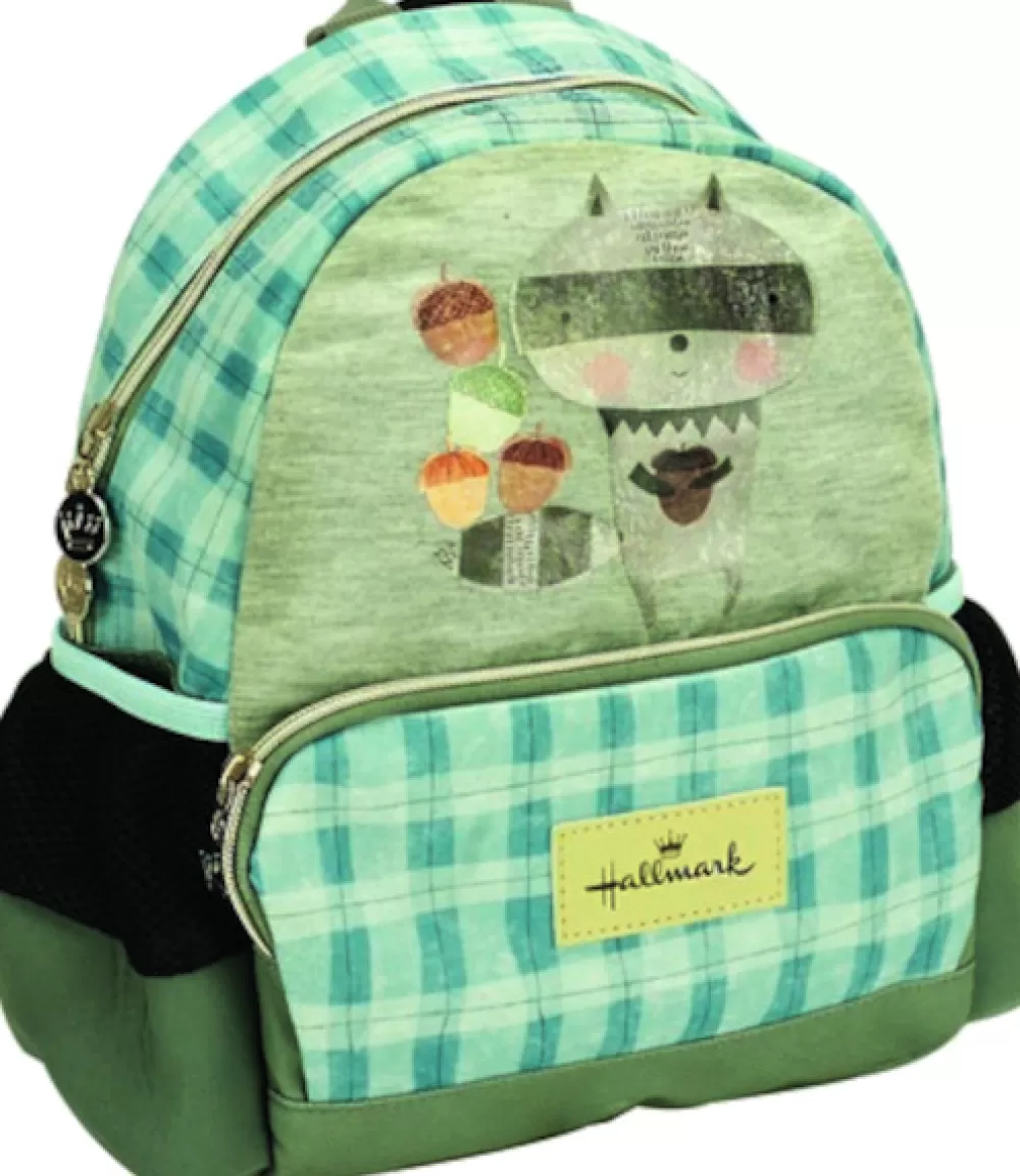 Rugzak Nordic Racoon Junior 11 X 25 X 31 Cm Grijs/Blauw^Hallmark Discount