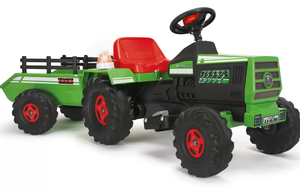 Basis Elektrische Kindertractor 6V Groen^Injusa Shop