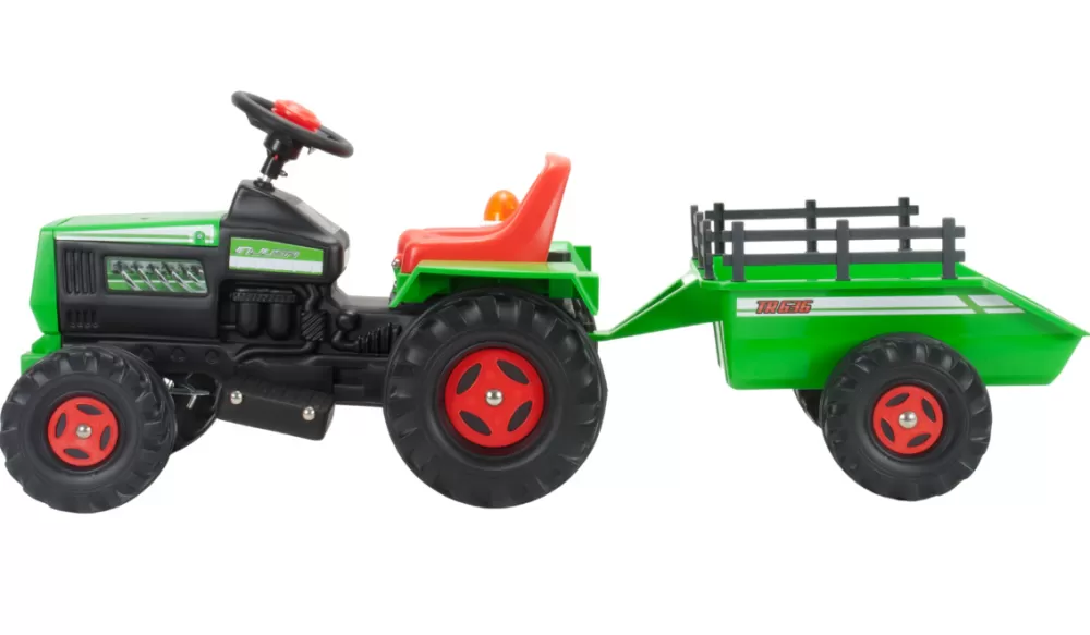 Basis Elektrische Kindertractor 6V Groen^Injusa Shop