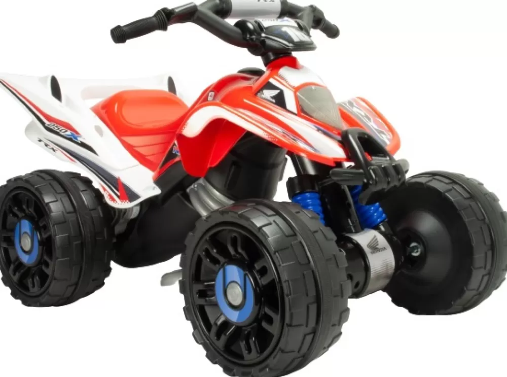 Elektrische Kinderquad Honda Atv 12V Rood/Wit^Injusa Best Sale
