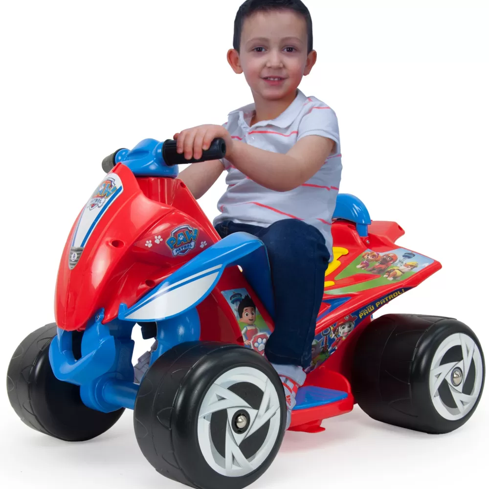 Elektrische Kinderquad Paw Patrol Wings 6V Rood/Blauw-S2^Injusa Hot