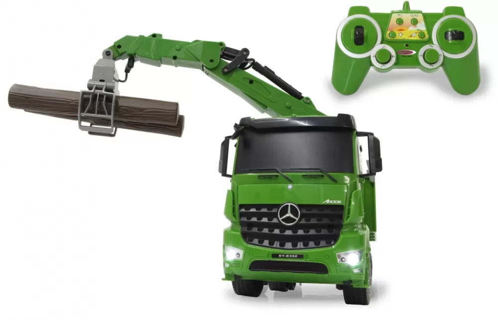 Rc Mercedes Benz Actros Vrachtwagen 10-Delig Groen^JAMARA Cheap