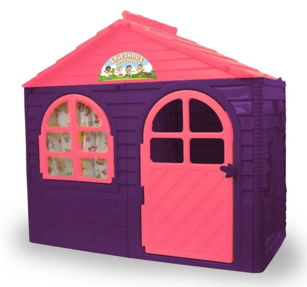 Speelhuis Little Home 130 X 78 Cm Paars/Roze^JAMARA Store