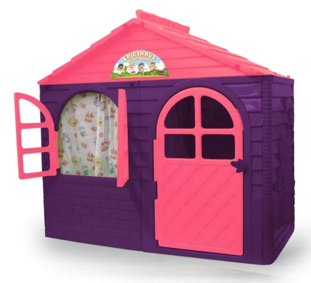 Speelhuis Little Home 130 X 78 Cm Paars/Roze^JAMARA Store