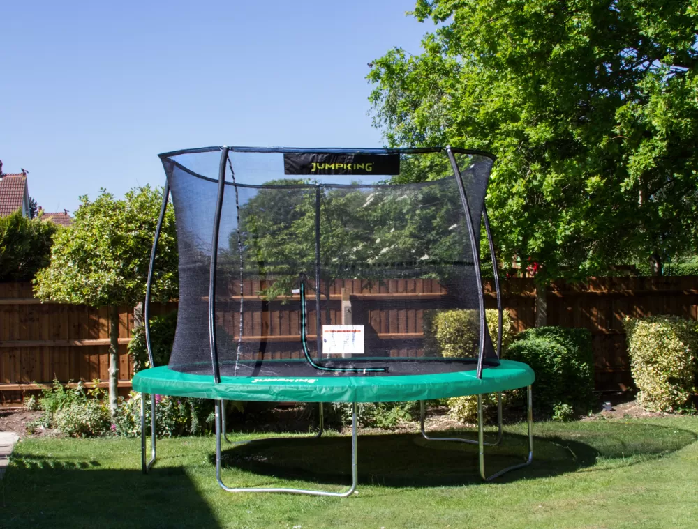 Trampoline Met Veiligheidsnet Jumppod Classic 305 Cm Groen^Jumpking New