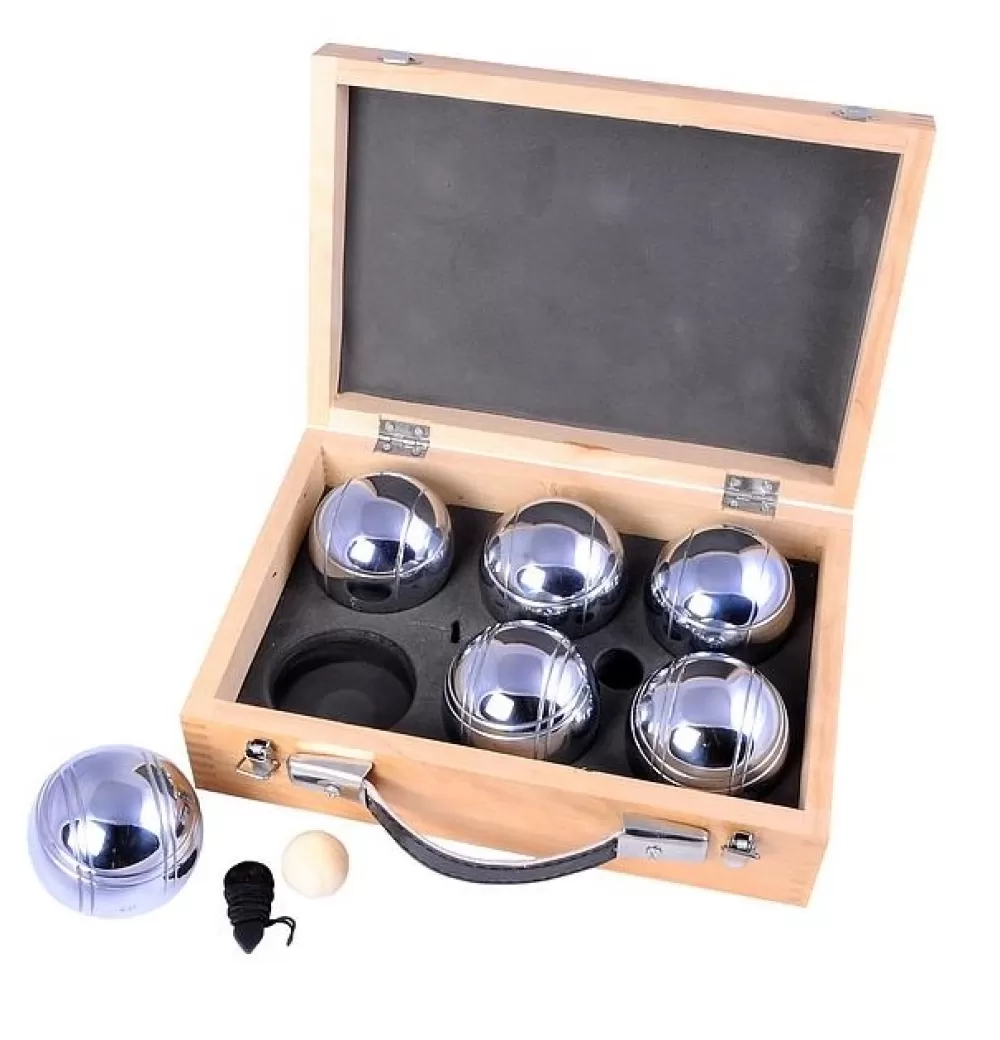 Jeu De Bouleset In Luxe Kist Zilver^Longfield Games Hot