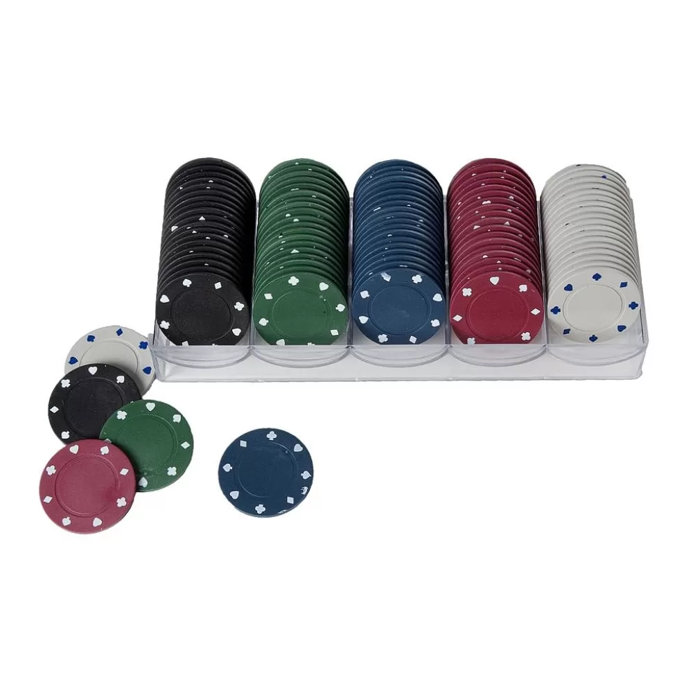 Pokerfiches 40 Mm Per 100 Stuks^Longfield Games Clearance