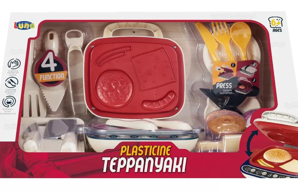 Speelset Teppanyaki Junior Wit/Rood 20-Delig^Luna Flash Sale