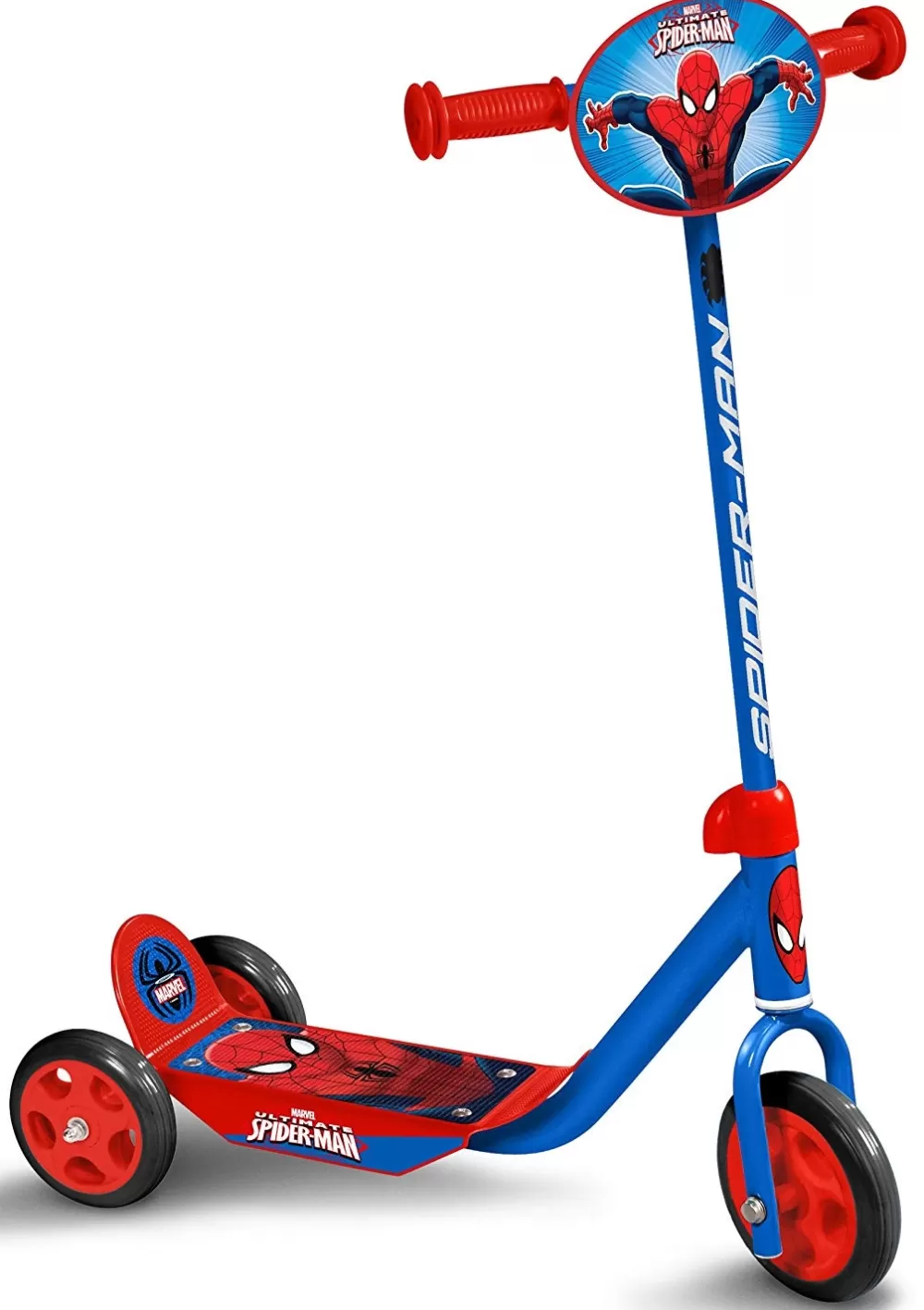 Spider-Man 3-Wiel Kinderstep Voetrem Jongens Blauw^Marvel Best