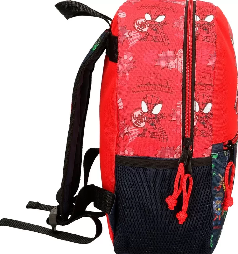 Spider-Man Go Rugzak Junior Rood/Zwart^Marvel Best Sale