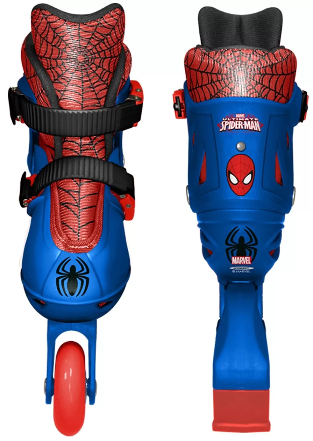 Spider-Man Inlineskates Hardboot Rood/Blauw^Marvel Flash Sale