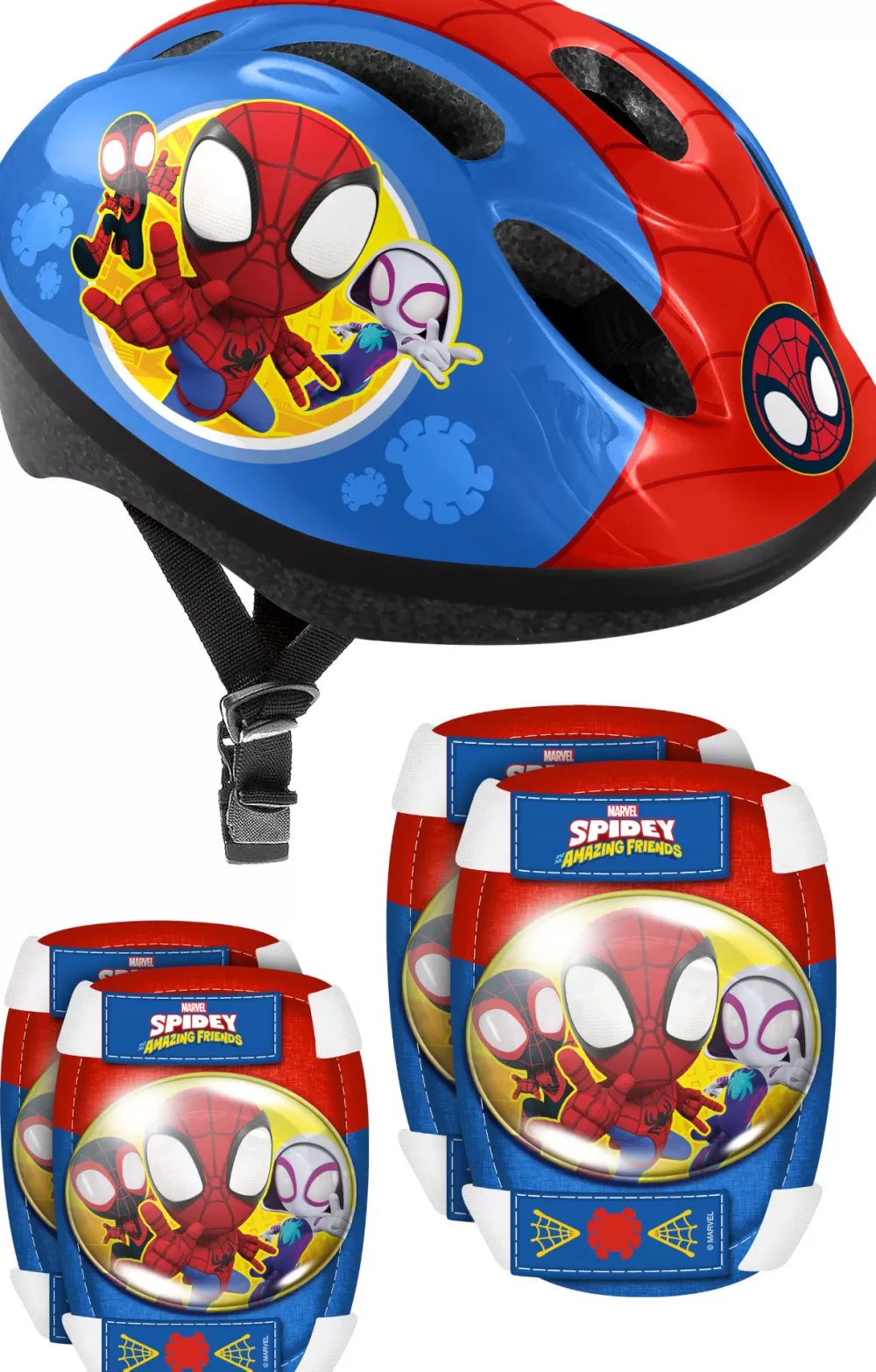 Spidey 5-Delige Skatebescherming Rood/Blauw^Marvel Best Sale