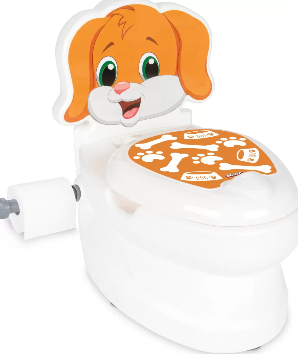 Dog Educatief Plaspotje Wit/Bruin^Pilsan Fashion