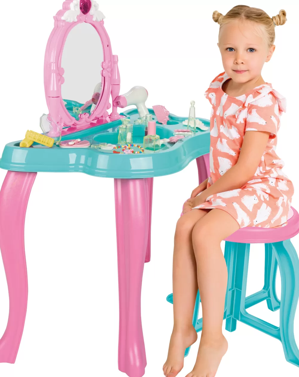 Magic Make-Up Tafel Licht- En Geluidseffecten Roze^Pilsan Outlet