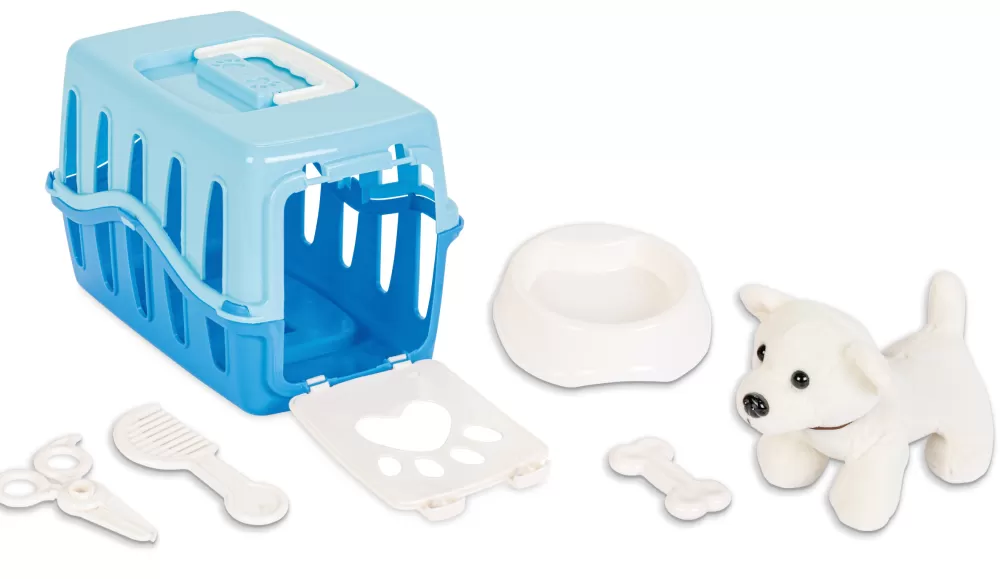 My Cute Dog Speelset Blauw/Wit 7-Delig^Pilsan Fashion