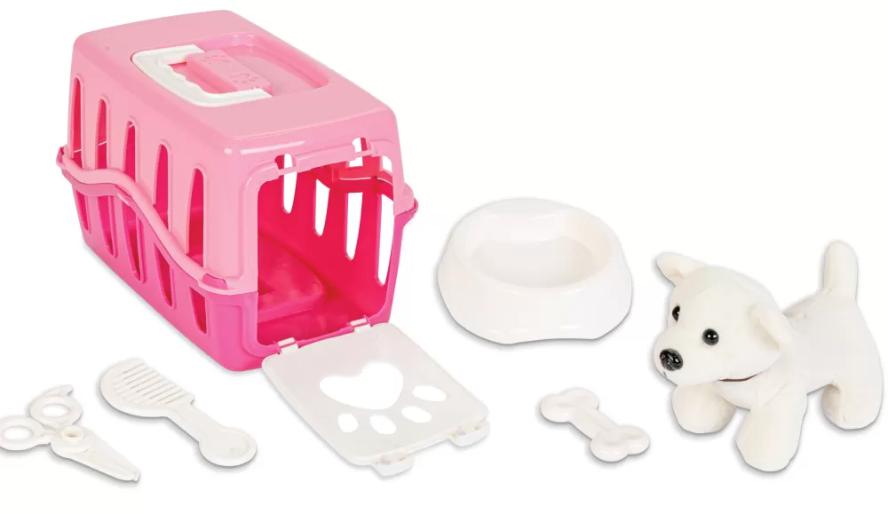 My Cute Dog Speelset Roze/Wit 7-Delig^Pilsan Cheap