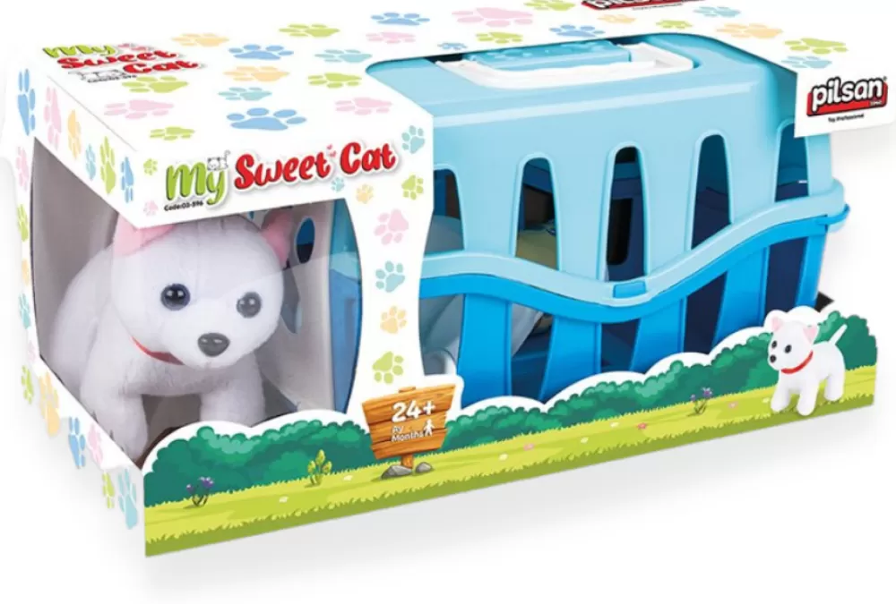 My Sweet Cat Speelset Blauw/Wit 7-Delig^Pilsan Best Sale